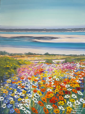 Overlooking Shark Bay in Spring - Antonia Velissariou.